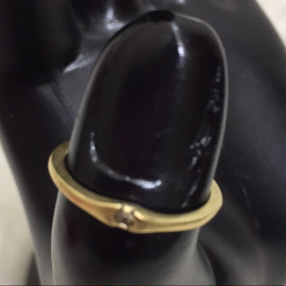 🌹7pc Matted Gold Tone Stacking Rings Set - Picture 8 of 12